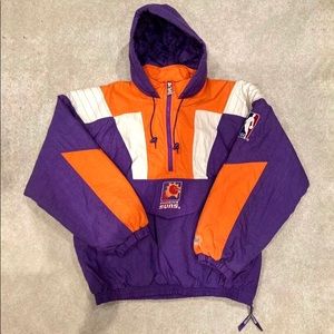 90's Starter Phoenix Suns NBA Pullover Puffy Jacket